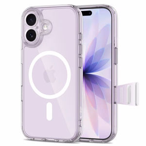 Tech-Protect Magpeak MagSafe CC Suojakuori iPhone 17:lle - Läpinäkyvä