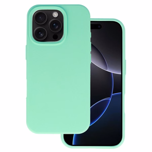 Silicone Lite Suojakuori iPhone 16 Pro:lle - minttu