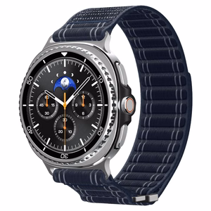 Spigen WBF1 Hihna Samsung Galaxy Watch 8/Classic (40/44/46mm) laivastonsininen