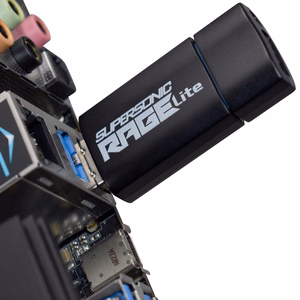 Patriot Memory Supersonic Rage Lite USB-muistitikku 64 GB USB Type-A 3.2 Gen 1 (3.1 Gen 1) musta, sininen