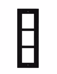 2N Entry Panel 3 Module Flush Frame black IP Verso 9155013B