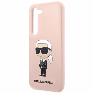 Karl Lagerfeld KLHCS23MSNIKBCP S23+ S916 kovakuori vaaleanpunainen/vaaleanpunainen Silikoninen Ikonik