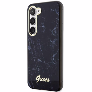 Guess GUHCS23MPCUMAK S23+ S916 musta/musta kovakuori Marble