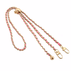 Phone lanyard G-14 pink-gold