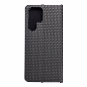 Läppäsuojakuori Samsung S22 ULTRA:lle Luna Book Carbon musta