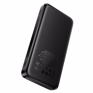 Hoco Q42 -varavirtalähde, 10000 mAh, QC PD, 30 W, 3 A, musta