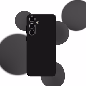 3mk Silikoninen Suojakuori Samsung Galaxy S24 FE:lle - Musta