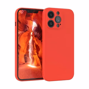 Case Liquid Silicone 1.5mm Xiaomi Poco X5 5G red