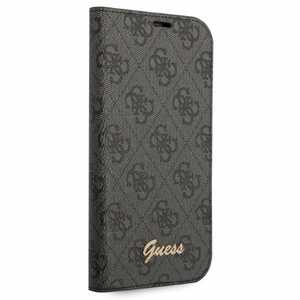 Guess GUBKP14LHG4SHK iPhone 14 Pro 6.1 "black / black book 4G Vintage Gold Logo