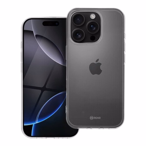 Roar JELLY suojakuori iPhone 16 Pro - läpinäkyvä