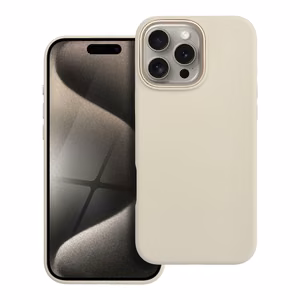 Suojakuori iPhone 16 PRO MAX:lle Forcell F-Protect Frame Premium yhteensopiva MagSafen kanssa antiikki valkoinen