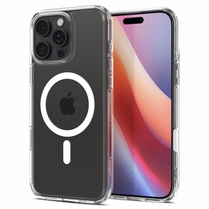Spigen Ultra Hybrid Suojakuori iPhone 16 Pro:lle - valkoinen