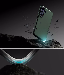 Ringke Onyx suojakuori mallille Samsung Galaxy S26 FE, tummanvihreä
