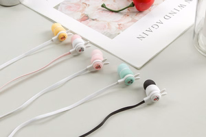 Earphones CASNI - CS-178 with microphone Yellow