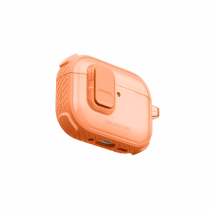 AmazingThing Titan Pro Mag Case Clear Suojakuori AirPods Pro 3 -kuulokkeille - oranssi