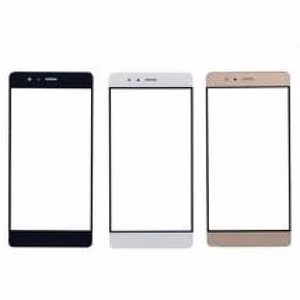 Outer Screen Glass Compatible With Huawei P9 Plus Black HQ
