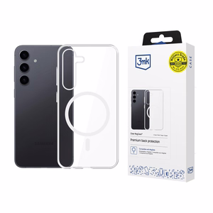 3mk Clear MagCase Samsung Galaxy S24+:lle - läpinäkyvä