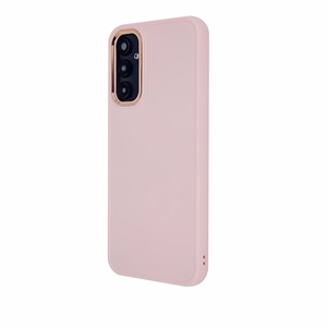 Satin Elegant -puhelinkotelo iPhone 15 Pro Max 6,7' vaaleanpunainen