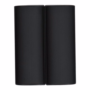 Ulkoinen akku Veger W0587 2,4A 2 kpl 2 x 5000 mAh käsilämmittimellä musta ja hopeinen