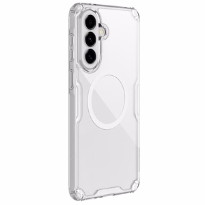 Nillkin Nature TPU Pro magneettinen suojakuori Samsung Galaxy A57 5G:lle yhteensopiva MagSafe:n kanssa läpinäkyvä