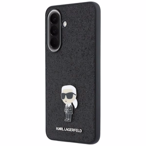 KARL LAGERFLED case for SAMSUNG A37 KLHCSA37GKNPSK (Fixed Glitter Ikonik Logo Metal Pin) black