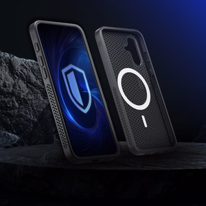 3mk COOLing MagCase suojakuori Apple iPhone 16:lle - musta