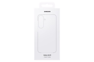 Läpinäkyvä Samsung-suojakuori Galaxy S26 FE:lle