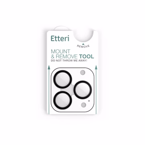 Etteri camera lens protector for iPhone 16 Pro / 16 Pro Max black
