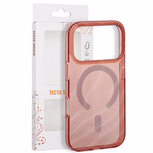 Tecto Shield Desert Mag -suojakuori mallille iPhone 17 Pro 6,3" / iPhone 18 Pro 6,3", terrakotanvärinen