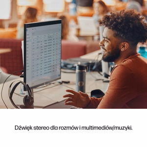 HP Poly Voyager Focus 2-M USB-C-C -kuulokkeet USB-C/A-adapteri latausteline