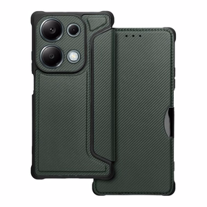 RAZOR Book XIAOMI Redmi Note 13 Pro 4G / POCO M6 Pro 4G:lle tummanvihreä