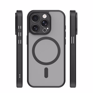 Mag Matt case for iPhone 15 Pro 6,1" black camera protection