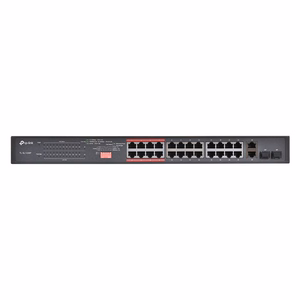 TP-LINK TL-SL1226P Desktop/pedestal 24x10Base-T / 100Base-TX 2x10Base-T / 100Base-TX / 1000Base-T PoE+ ports 24 TL-SL1226P (Switch)