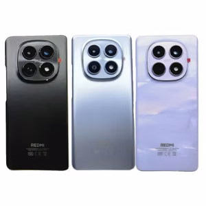Takakuori Xiaomi Redmi Note 15 5G -puhelimeen, musta (kameralasilla), OEM