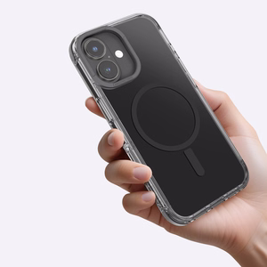 AmazingThing Omni Mag Suojakuori iPhone 16 Plus:lle - musta