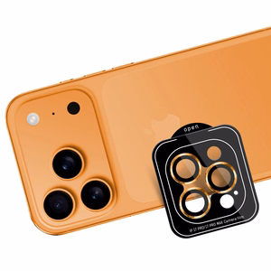 3mk Lens Protection Pro Tempered Glass for iPhone 17 Pro / 17 Pro Max - Orange