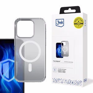 3mk Frosty MagCase valkoinen Suojakuori Apple iPhone 16 Pro Max:lle - valkoinen