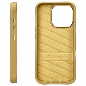 NIMMY Suojakuori BIG EYED PET 2.0 Kissa iPhone 16 Pro Max:lle khaki