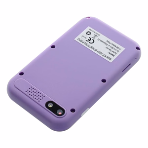Pelikonsoli lapsille IPS-näytöllä 2,4" painikkeilla KDC-0027A violetti