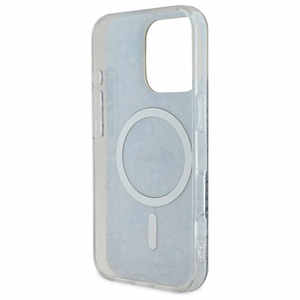 Guess IML 4G MagSafe Suojakuori iPhone 16 Pro:lle - sininen