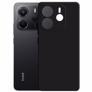 3mk Matt Case Pro Suojakuori Xiaomi Redmi Note 14 4G:lle - mattamusta
