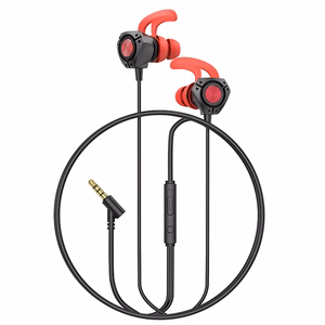 Borofone Earphones BM81 Happy gaming with microphone black