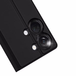 Dux Ducis Skin Pro kotelo läpällä ja korttilokerolla OnePlus Nord 3 / Ace 2V - musta