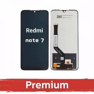 LCD-näyttö yhteensopiva Xiaomi Redmi Note 7 (7 Pro) musta OEM