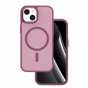 Puhelimen suojakuori Frozen magneettinen iPhone 15 6,1 - punainen