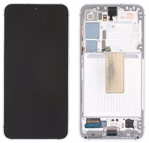 LCD-näyttö Samsung S911 S23 5G kosketusnäytöllä ja kehyksellä Lime alkuperäinen (huoltopaketti)