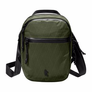 TOMTOC Aviator-T37 matkalaukku olkahihnalla X-Pac 1.3L (vihreä)