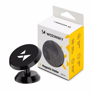 Wozinsky Magneettinen auton kiinnike kojelautaan 360 itseliimautuva musta (WMH-05)