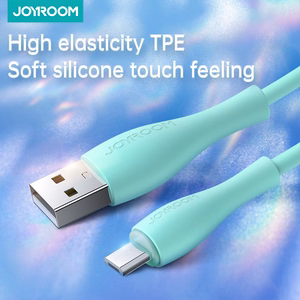 Joyroom Bowling Data Cable S-2030M8 USB-A / micro USB 3A 2m - vihreä