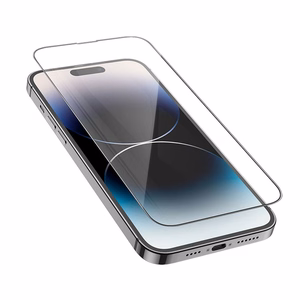 HOCO karkaistu lasi HD 5D Guardian shield (10in1-pakkaus) - iPhone 14 Pro Max musta (G14)